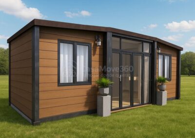 Casa plegable de 18 metros cuadrados modelo Jaén