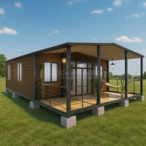 Casa plegable de 72 metros cuadrados modelo Sevilla