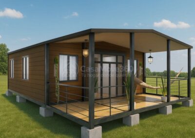 Casa plegable de 72 metros cuadrados modelo Sevilla